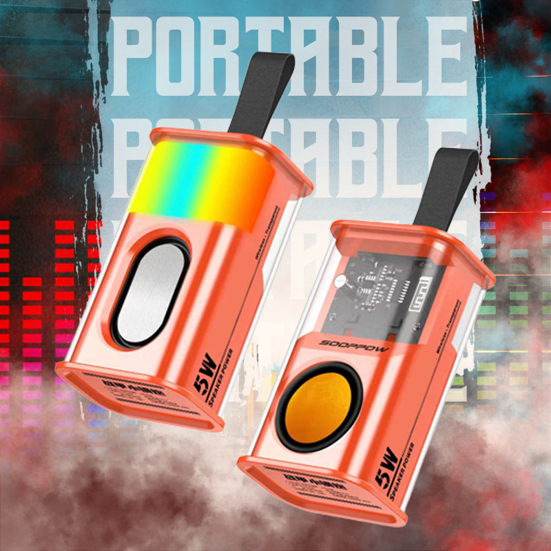 🌈Portable Bluetooth 5.0 Speaker🔥BUY 2 get 10% off Auto & FREE SHIPPING🔥