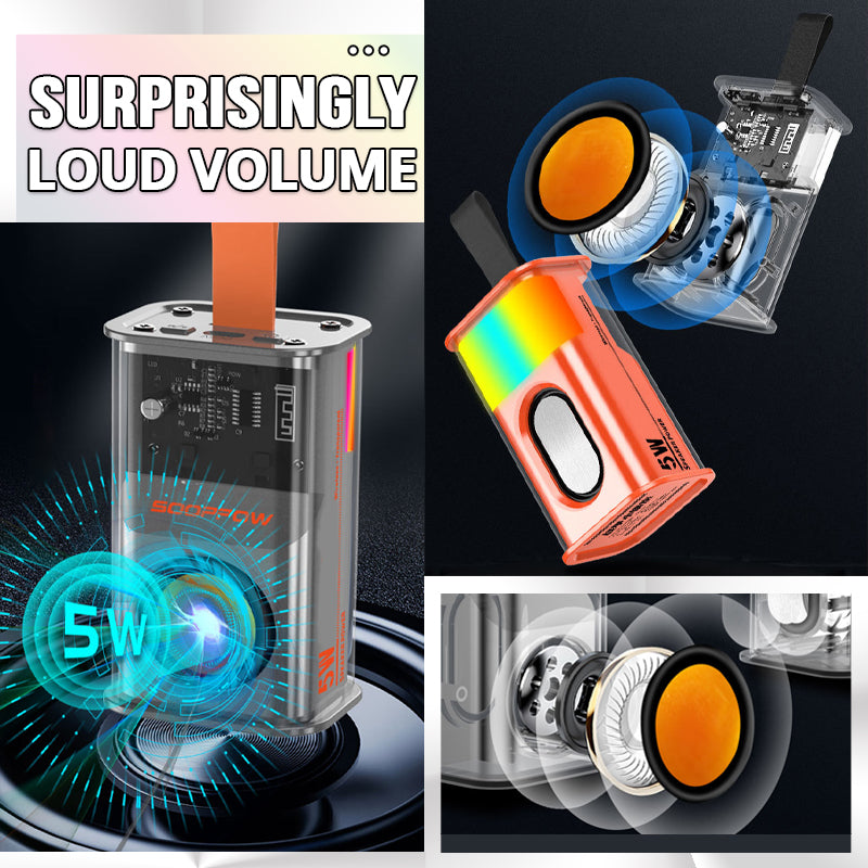 🌈Portable Bluetooth 5.0 Speaker🔥BUY 2 get 10% off Auto & FREE SHIPPING🔥